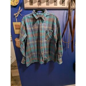 🌈5/25 Sz XL (?) Men's Smith's Workwear Flannel Shirt